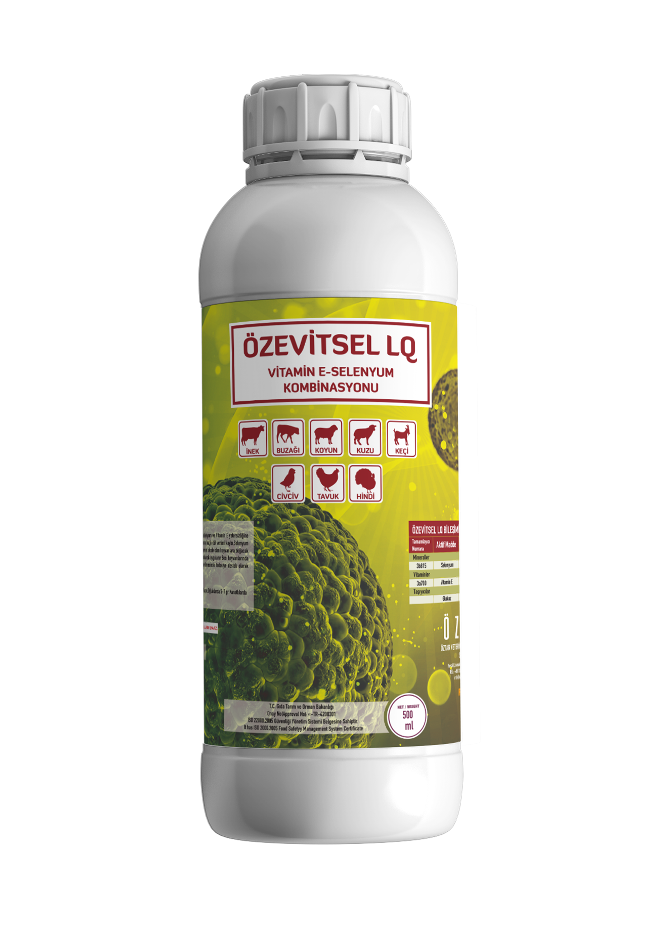 ÖZEVİTSEL Sıvı - E Vitamini Selenyum