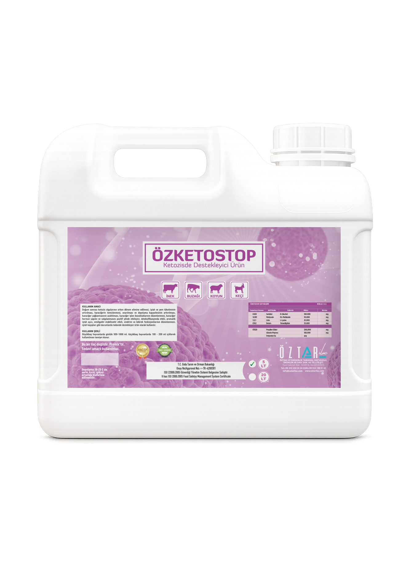 ÖZKETESTOP - Ketosiz Önleyici