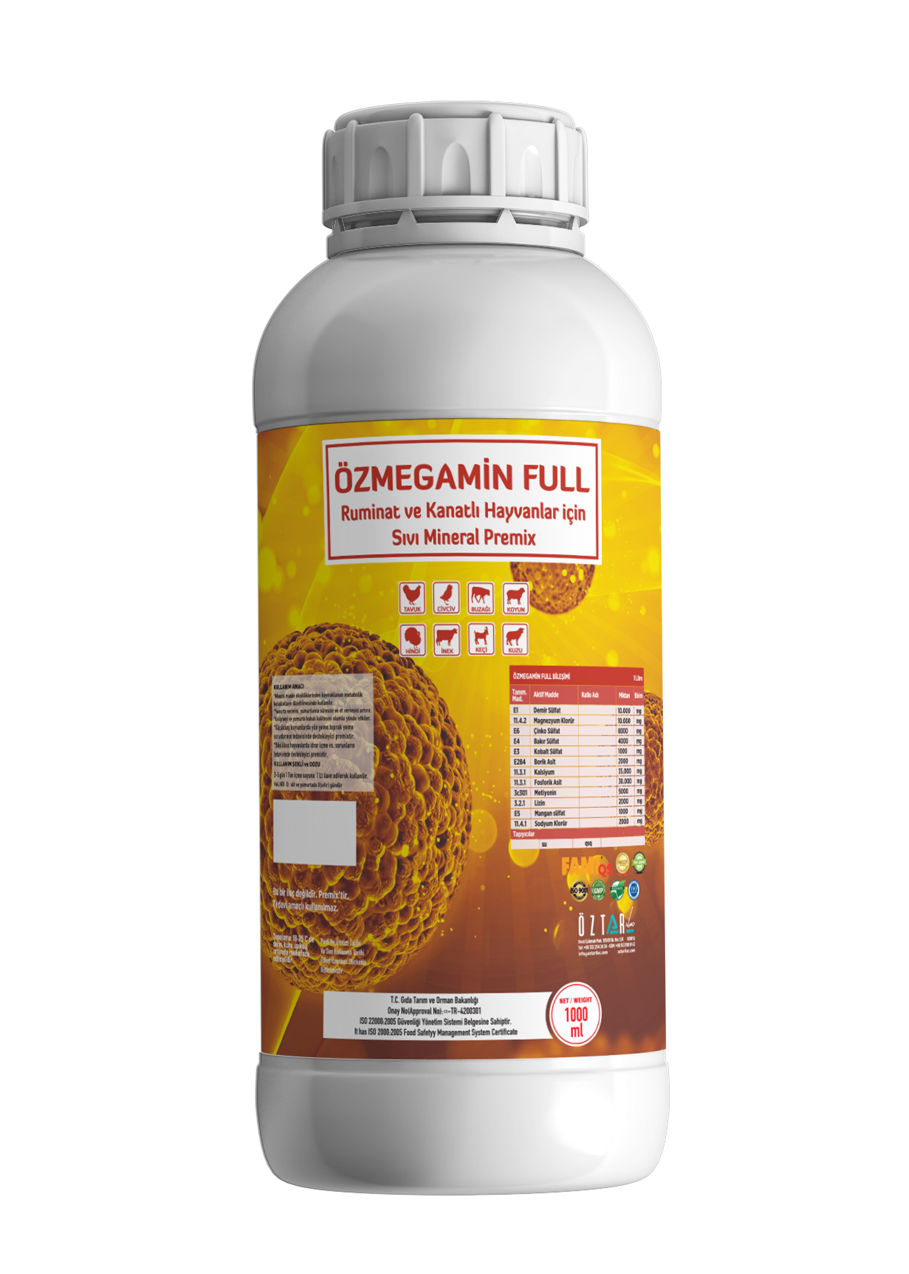 ÖZMEGAMİN - Sıvı Mineral