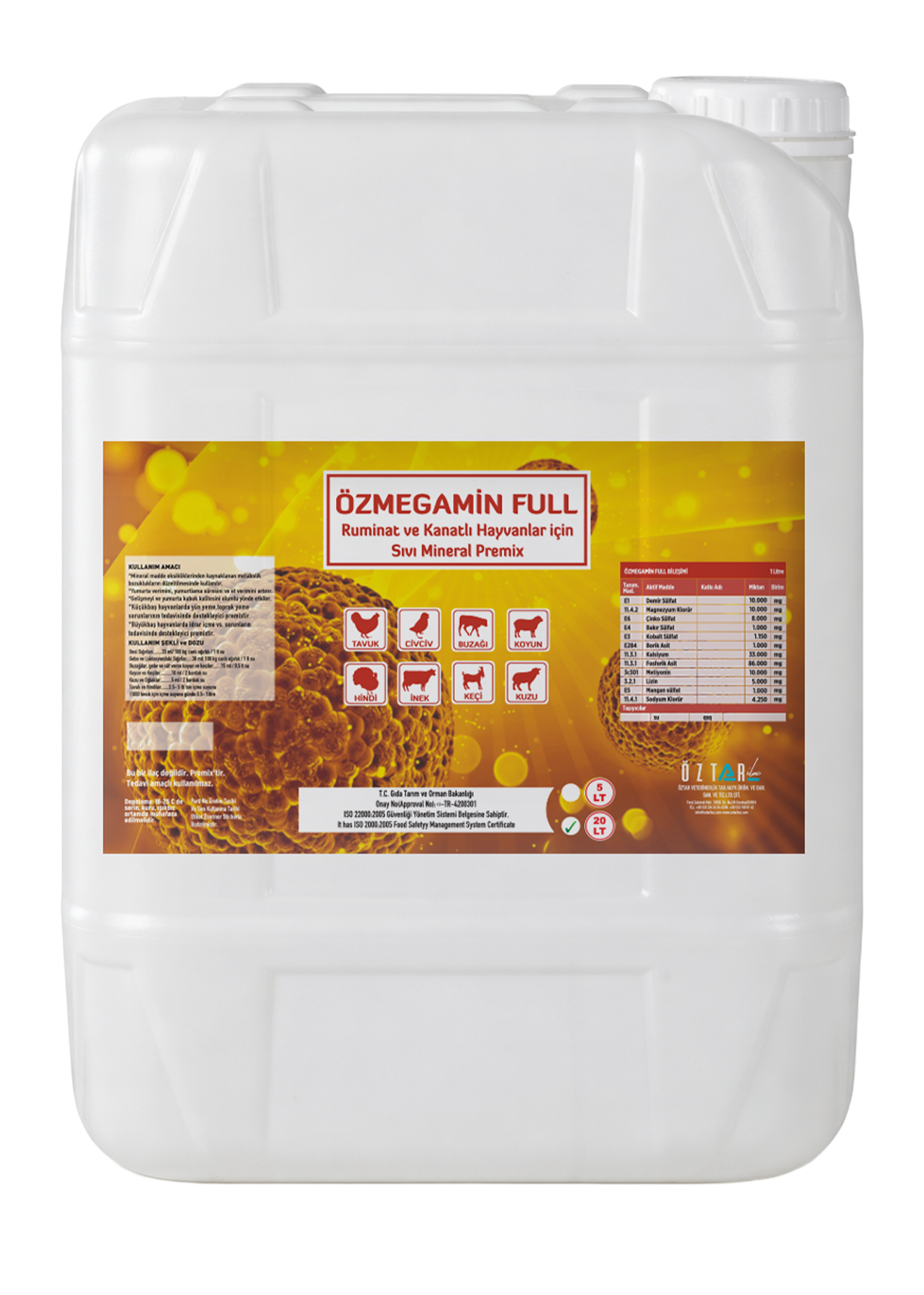 ÖZMEGAMİN - Sıvı Mineral