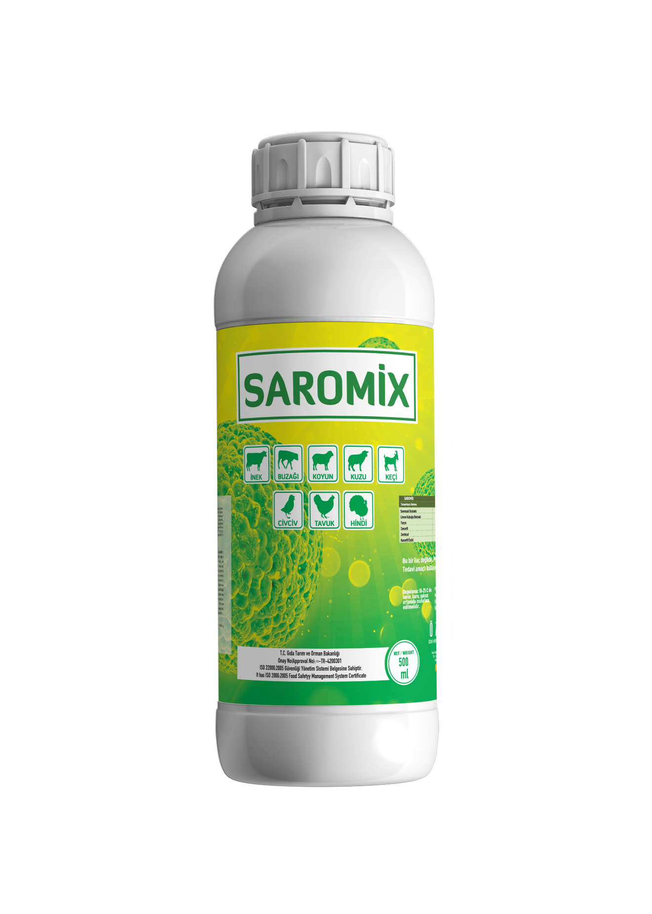 SAROMİX - Antibiyotik Kullanımını Azaltır