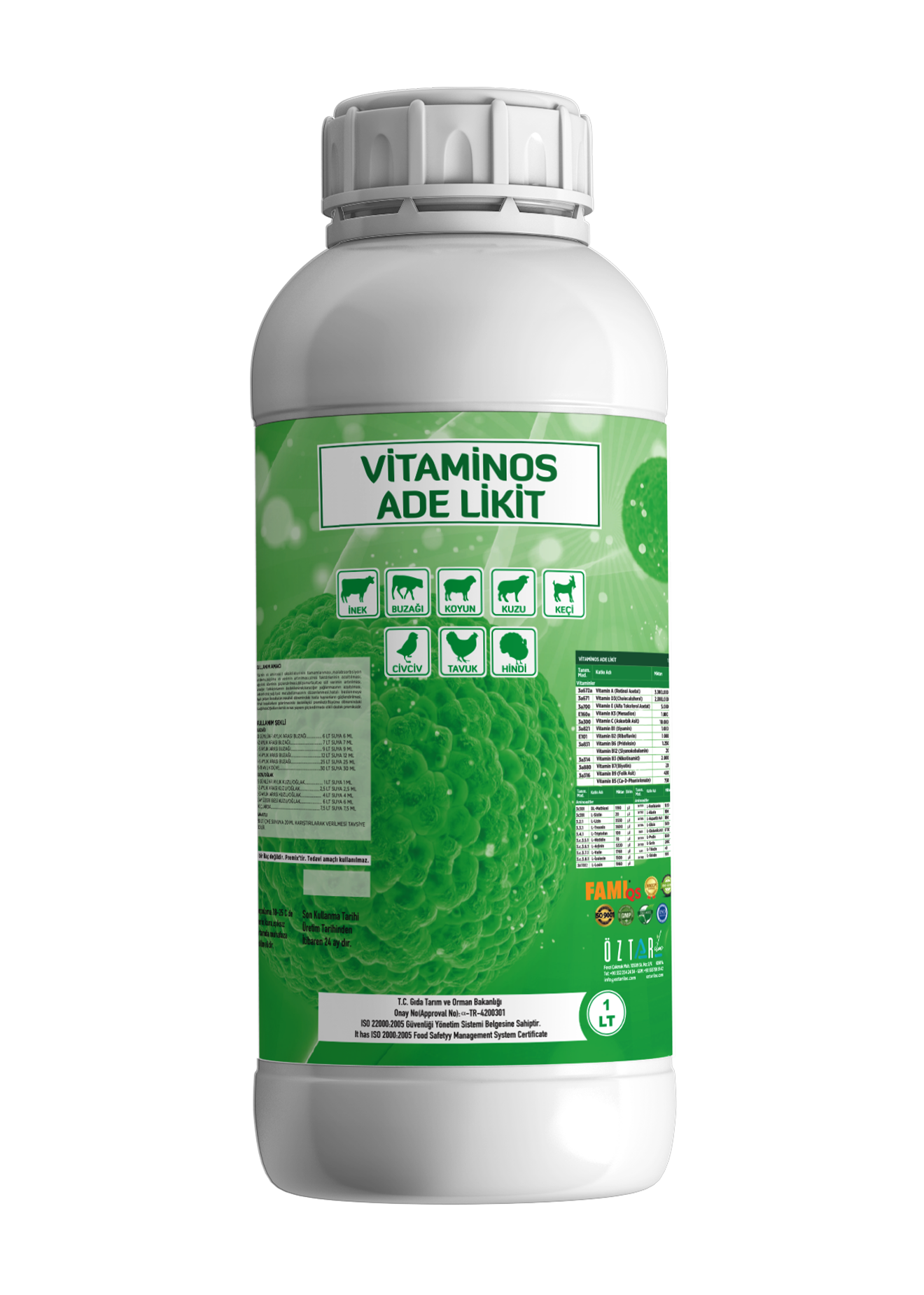 VİTAMİNOS ADE - Kas-Kemik Geliştirici