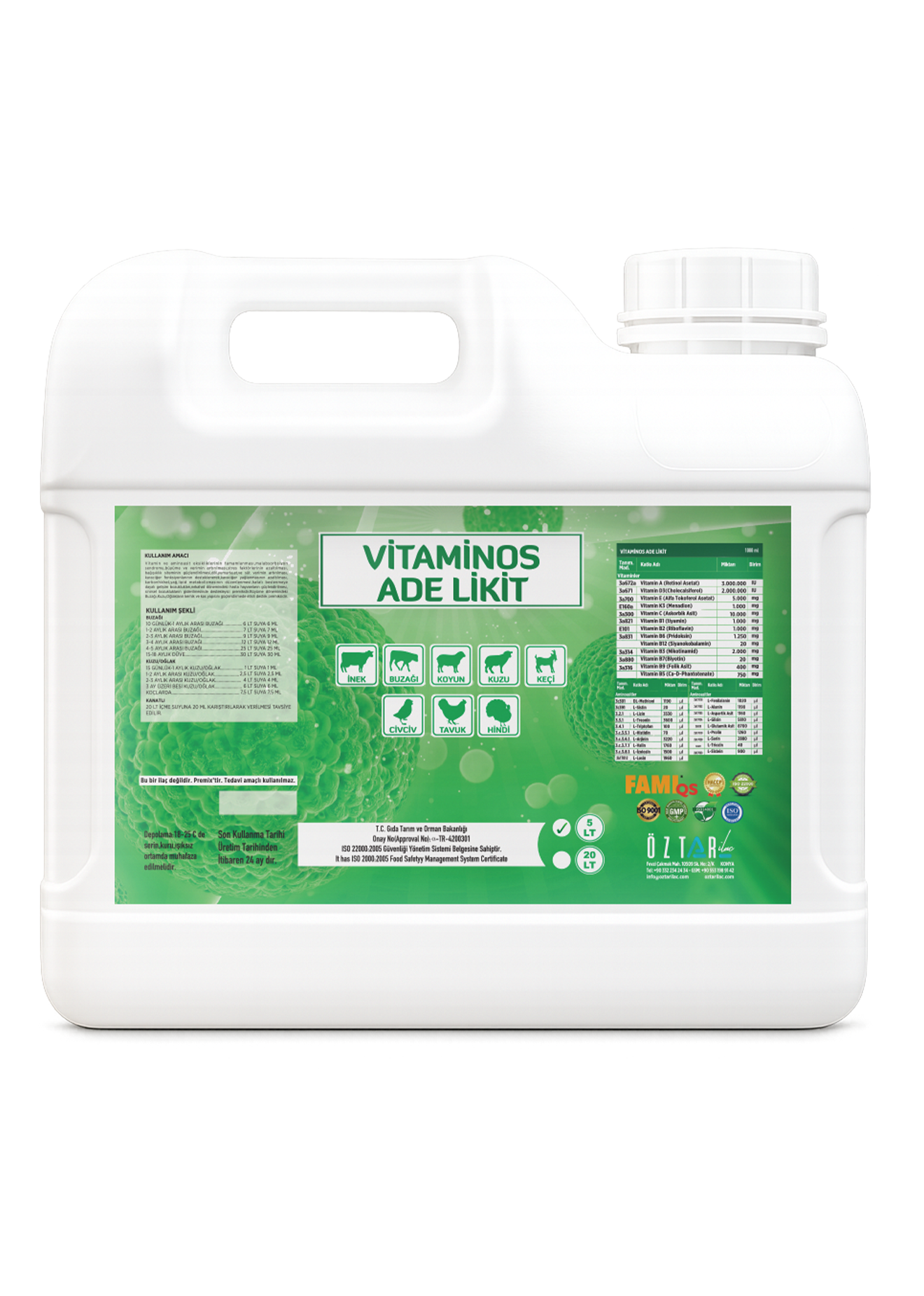 VİTAMİNOS ADE - Kas-Kemik Geliştirici